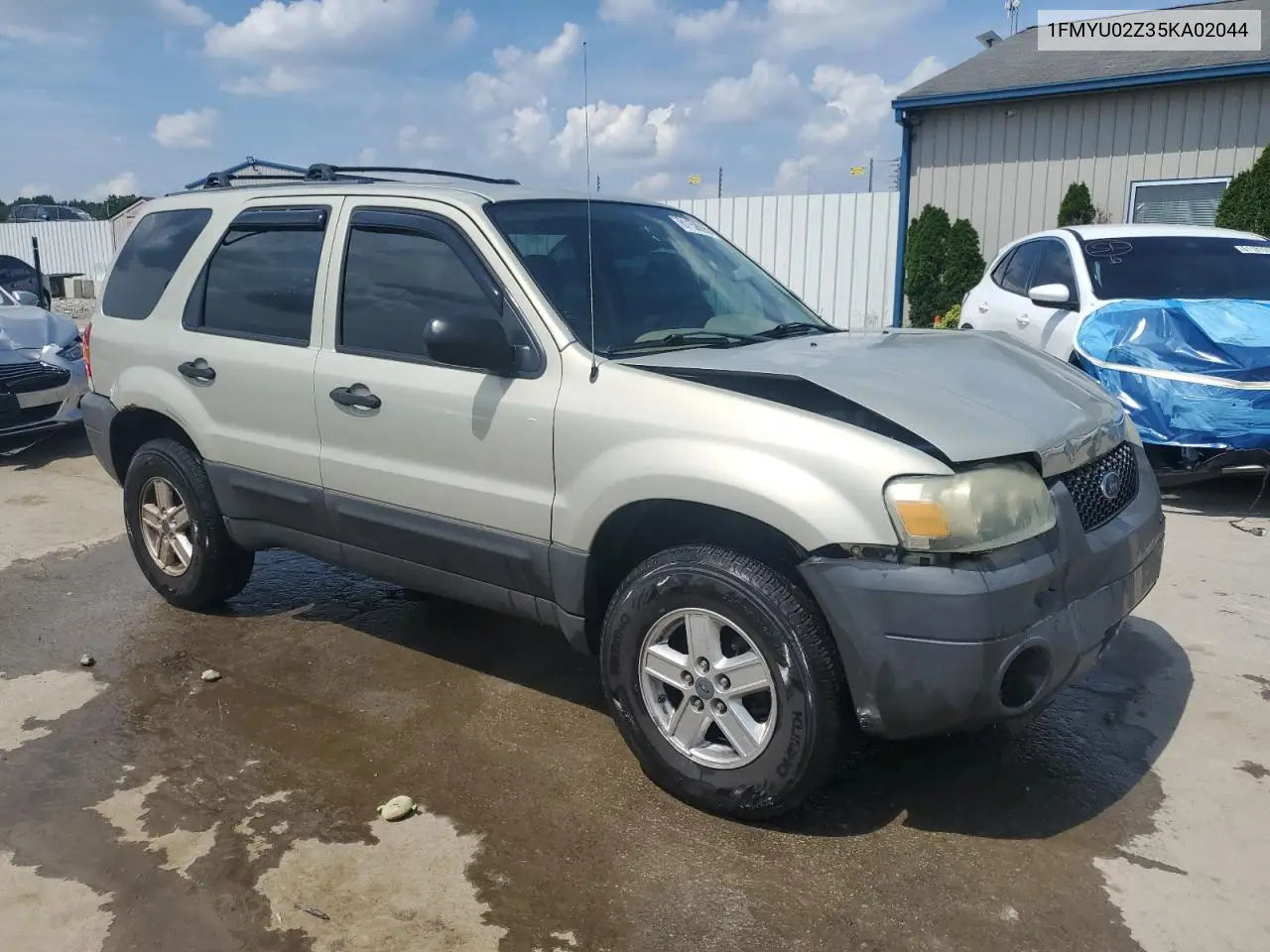 2005 Ford Escape Xls VIN: 1FMYU02Z35KA02044 Lot: 61158995
