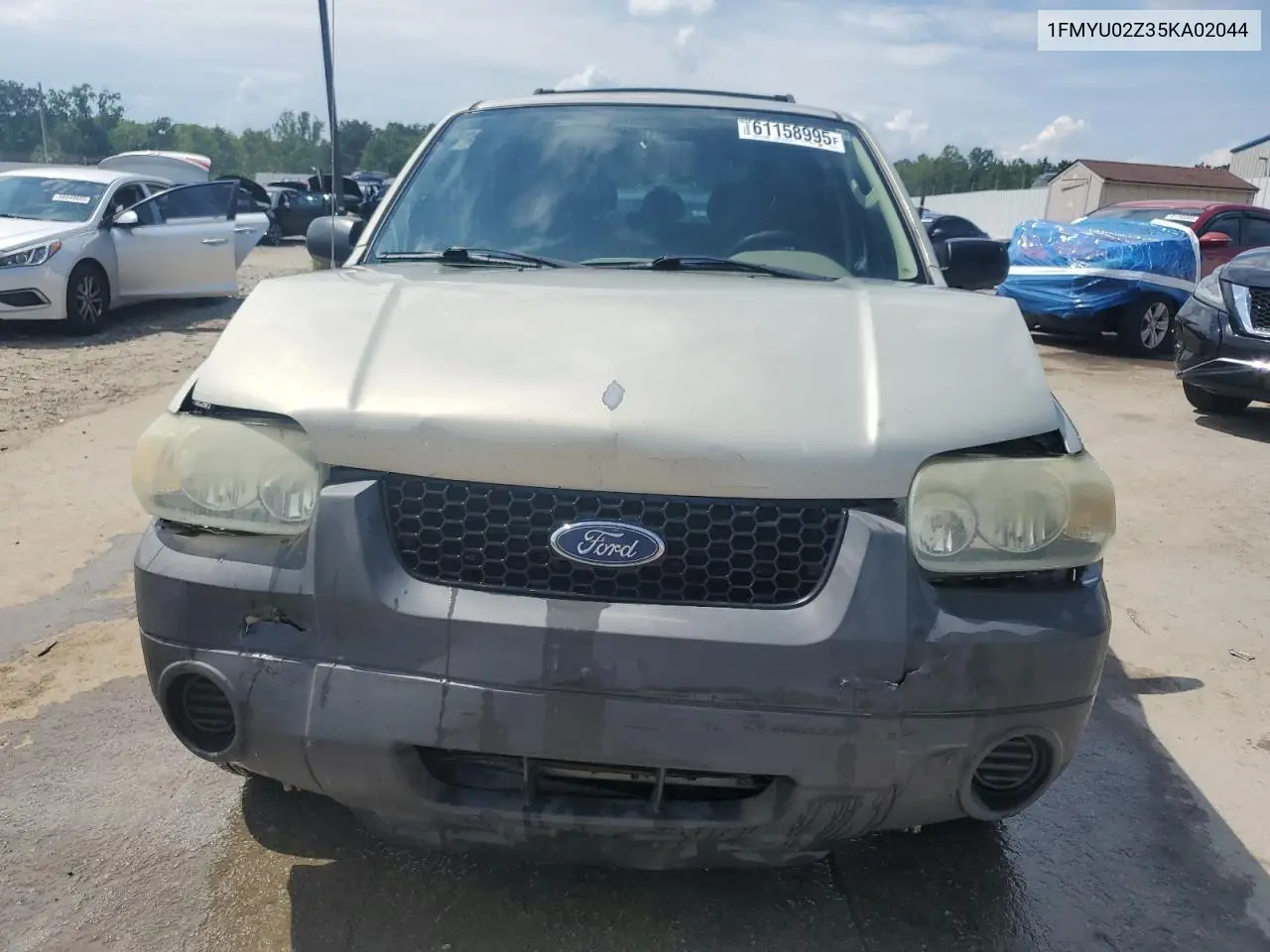 2005 Ford Escape Xls VIN: 1FMYU02Z35KA02044 Lot: 61158995