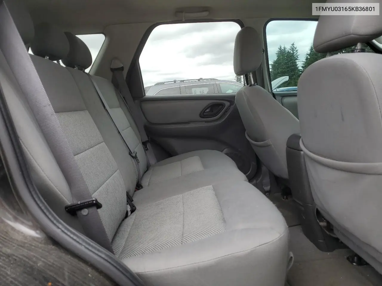 2005 Ford Escape Xlt VIN: 1FMYU03165KB36801 Lot: 61978705