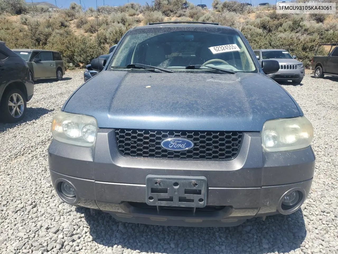 2005 Ford Escape Xlt VIN: 1FMCU93105KA43061 Lot: 62324555