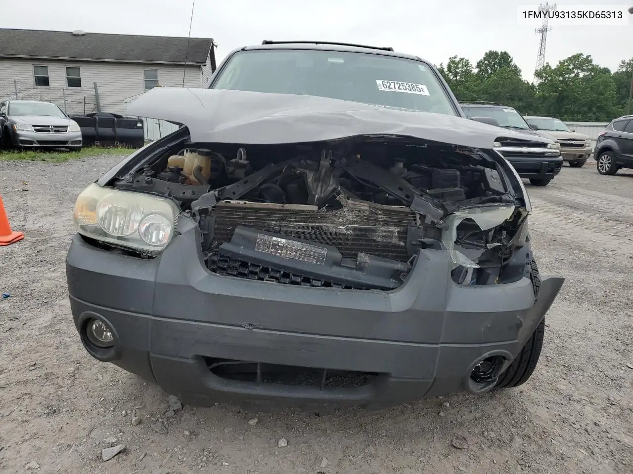 2005 Ford Escape Xlt VIN: 1FMYU93135KD65313 Lot: 62725385