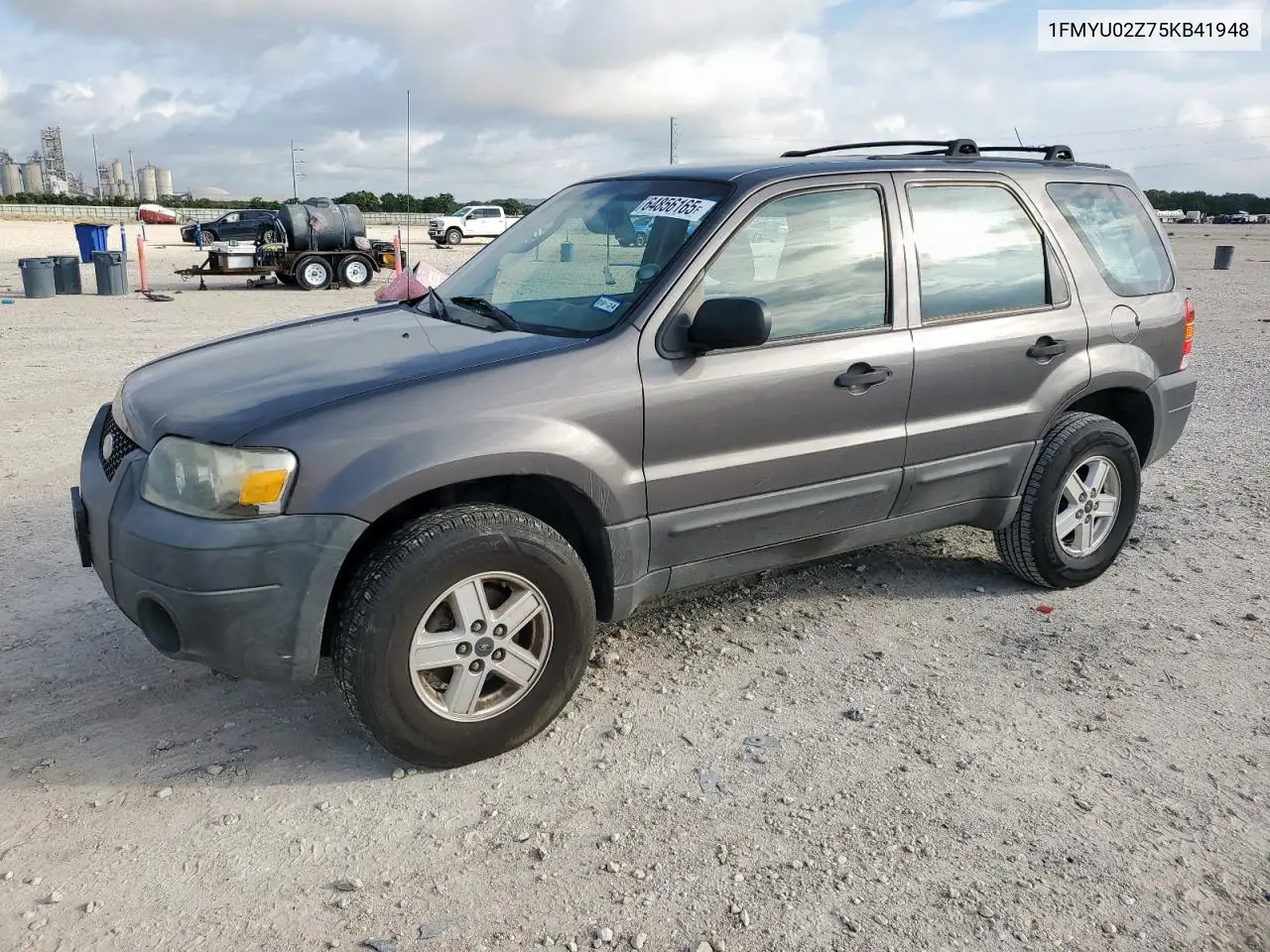 2005 Ford Escape Xls VIN: 1FMYU02Z75KB41948 Lot: 64856165