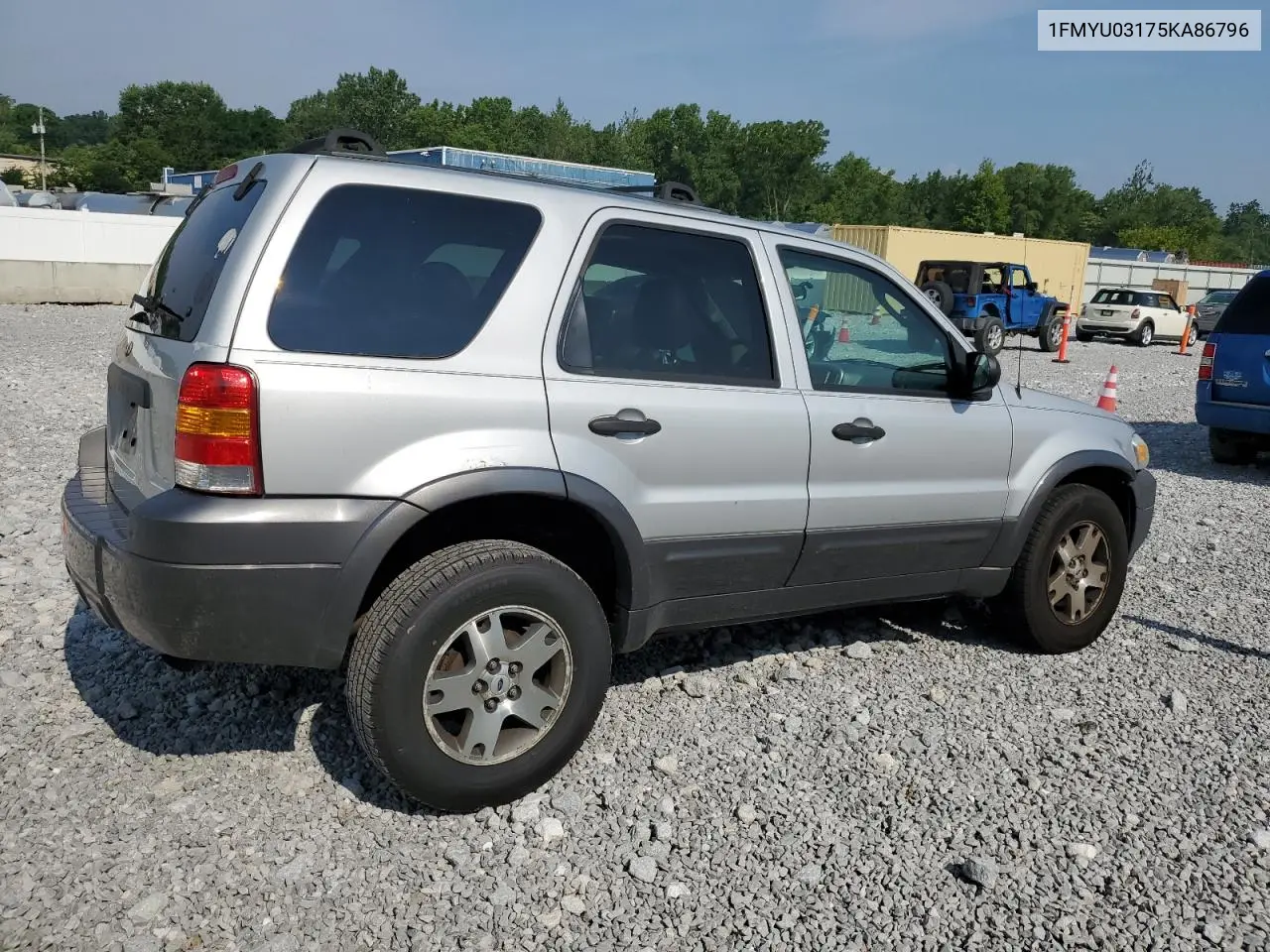 2005 Ford Escape Xlt VIN: 1FMYU03175KA86796 Lot: 65030465