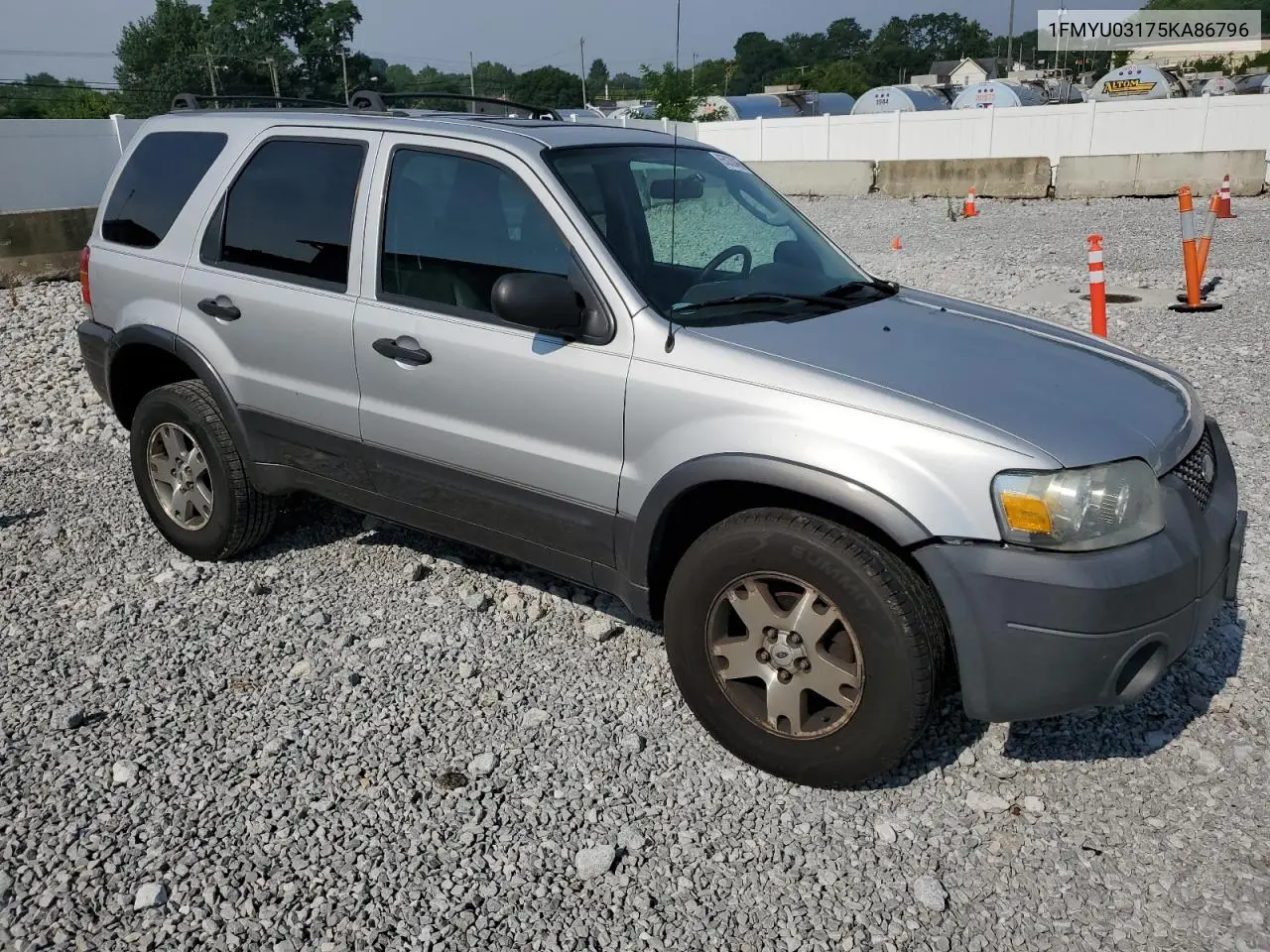 2005 Ford Escape Xlt VIN: 1FMYU03175KA86796 Lot: 65030465