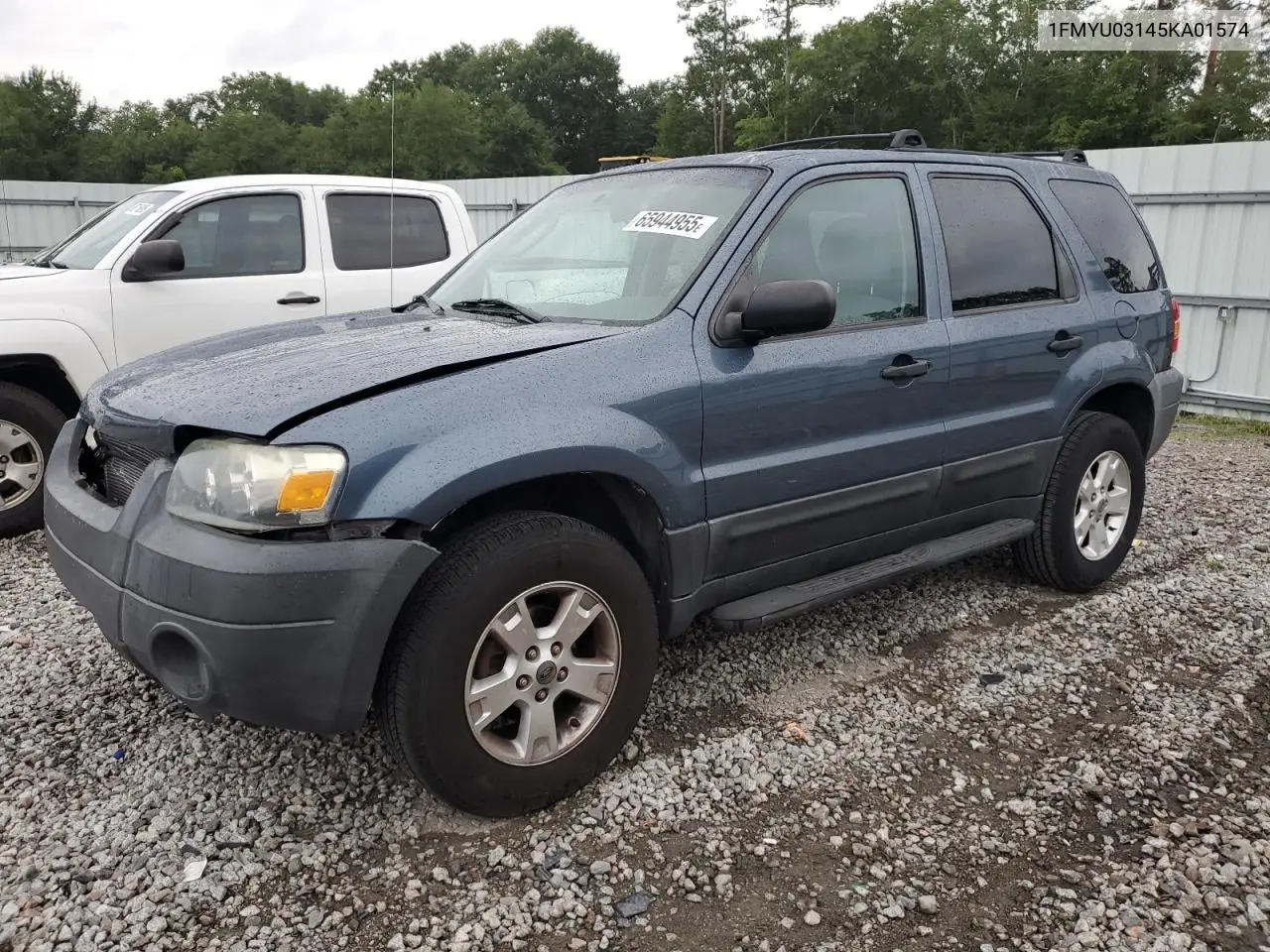 2005 Ford Escape Xlt VIN: 1FMYU03145KA01574 Lot: 65944955