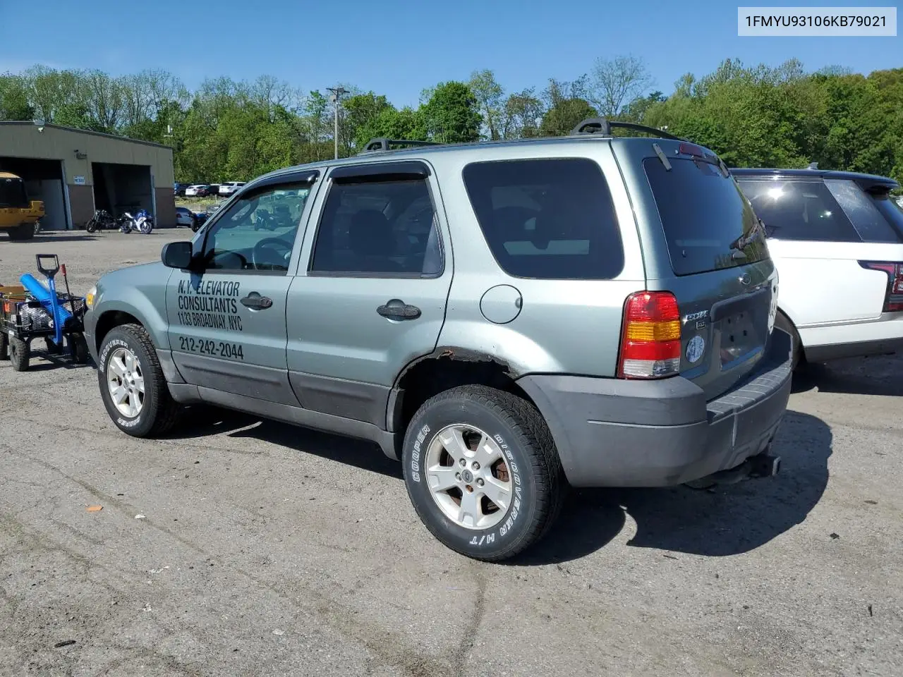 2006 Ford Escape Xlt VIN: 1FMYU93106KB79021 Lot: 56064745