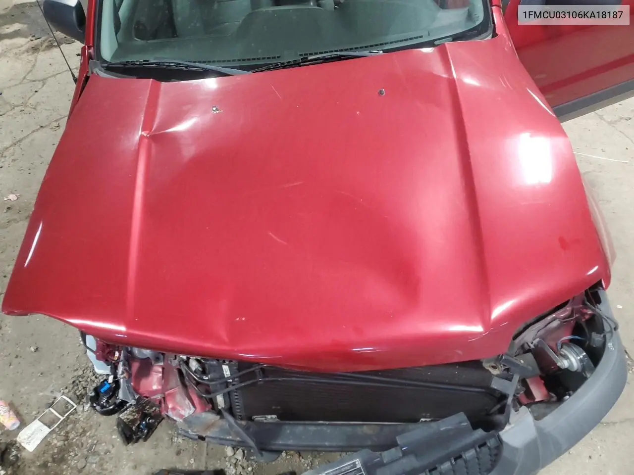 2006 Ford Escape Xlt VIN: 1FMCU03106KA18187 Lot: 56409005