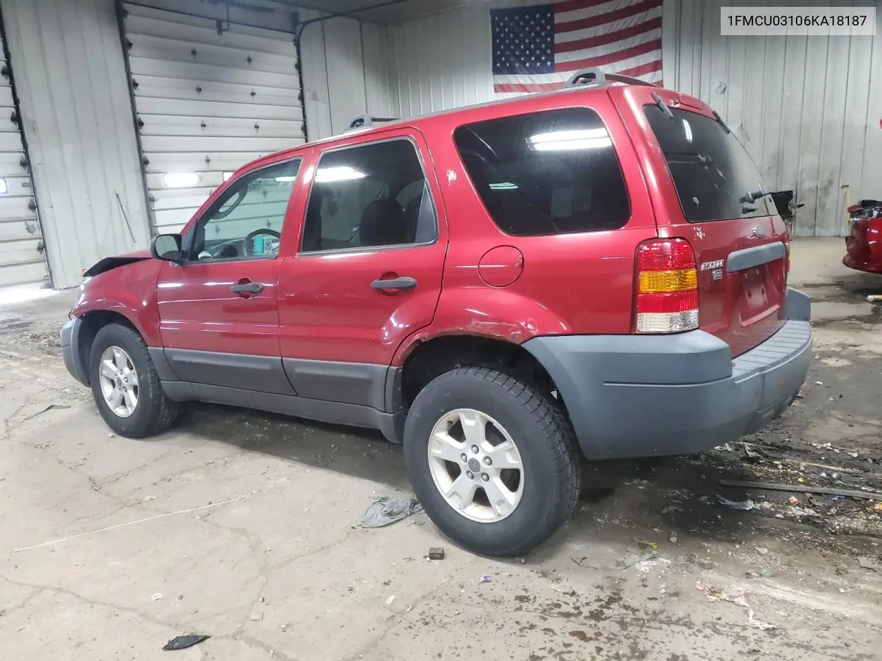 2006 Ford Escape Xlt VIN: 1FMCU03106KA18187 Lot: 56409005
