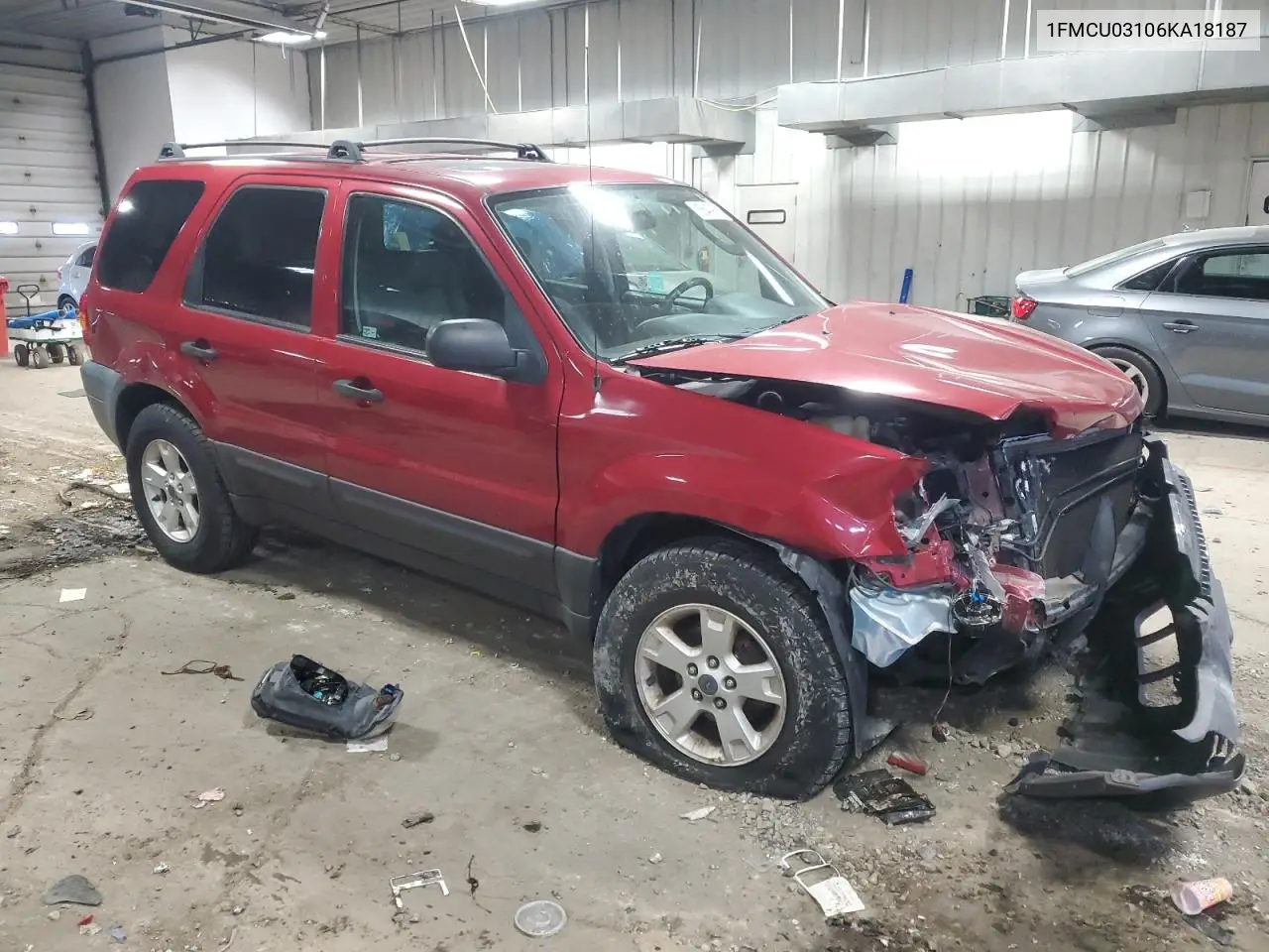 2006 Ford Escape Xlt VIN: 1FMCU03106KA18187 Lot: 56409005