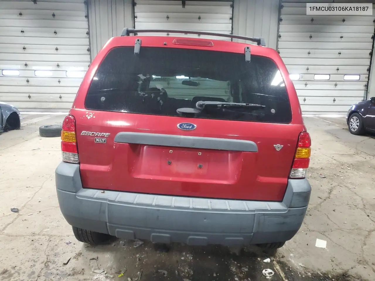 2006 Ford Escape Xlt VIN: 1FMCU03106KA18187 Lot: 56409005