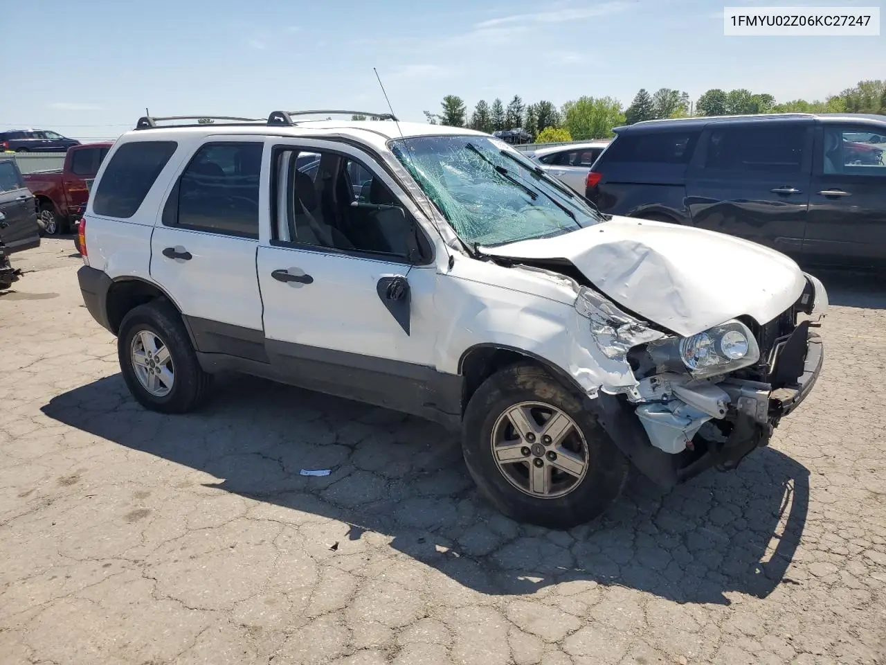 2006 Ford Escape Xls VIN: 1FMYU02Z06KC27247 Lot: 56664685