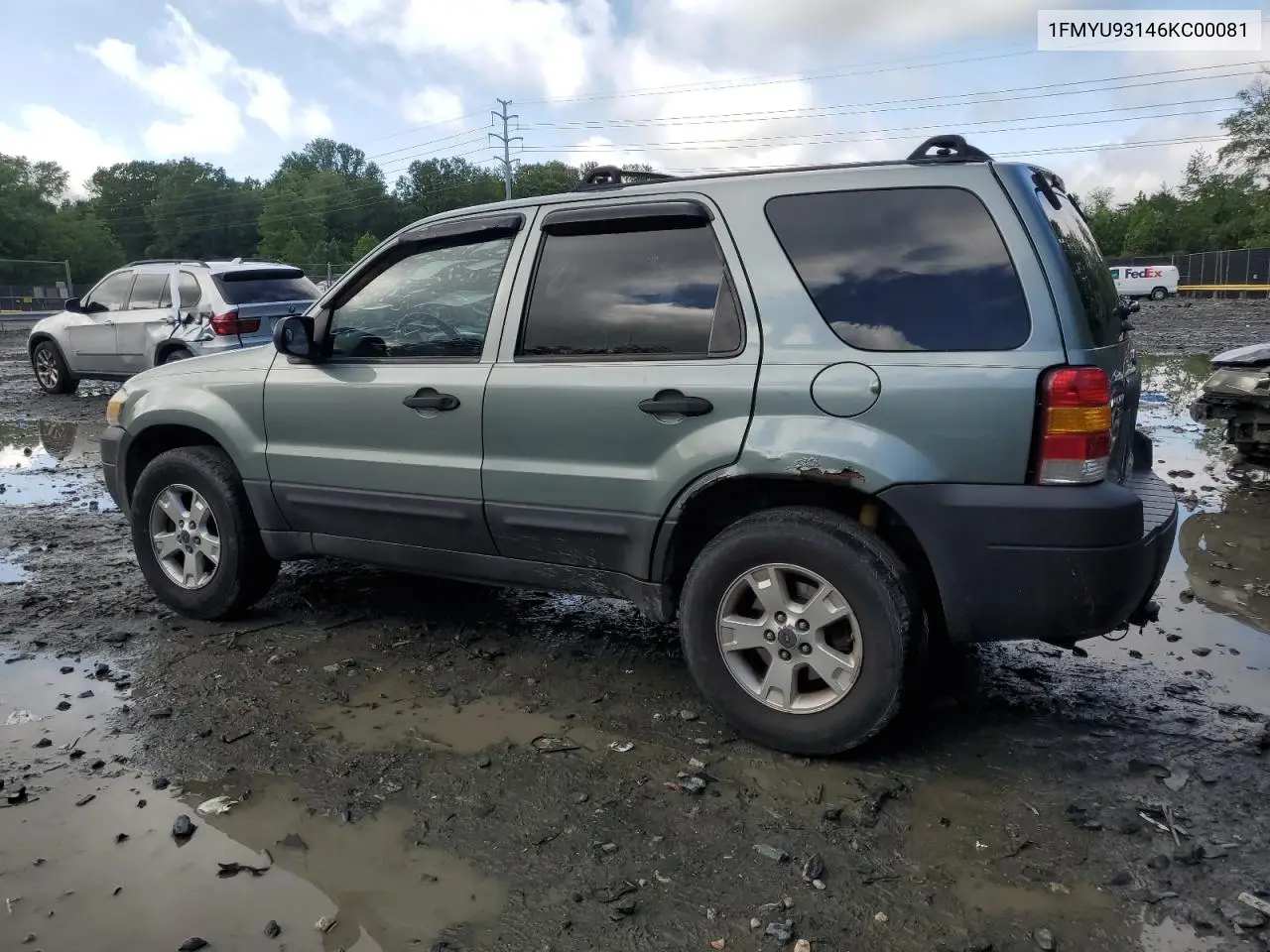 2006 Ford Escape Xlt VIN: 1FMYU93146KC00081 Lot: 56724835