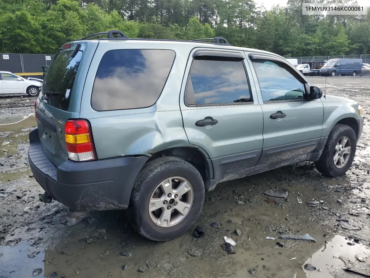 2006 Ford Escape Xlt VIN: 1FMYU93146KC00081 Lot: 56724835