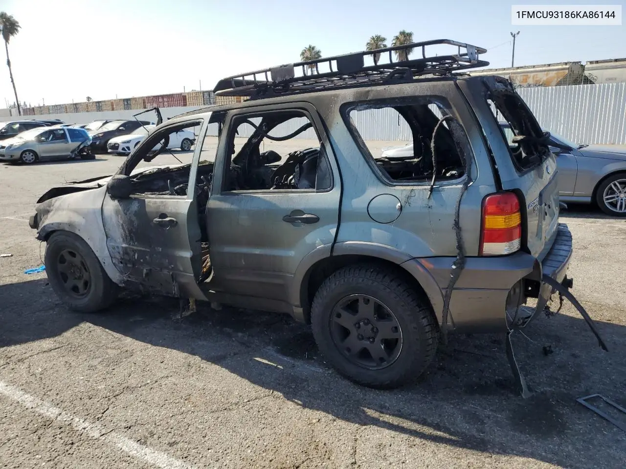 2006 Ford Escape Xlt VIN: 1FMCU93186KA86144 Lot: 61913105