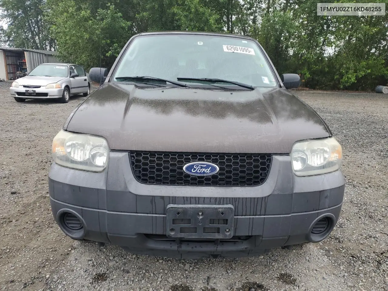 2006 Ford Escape Xls VIN: 1FMYU02Z16KD48255 Lot: 62001095