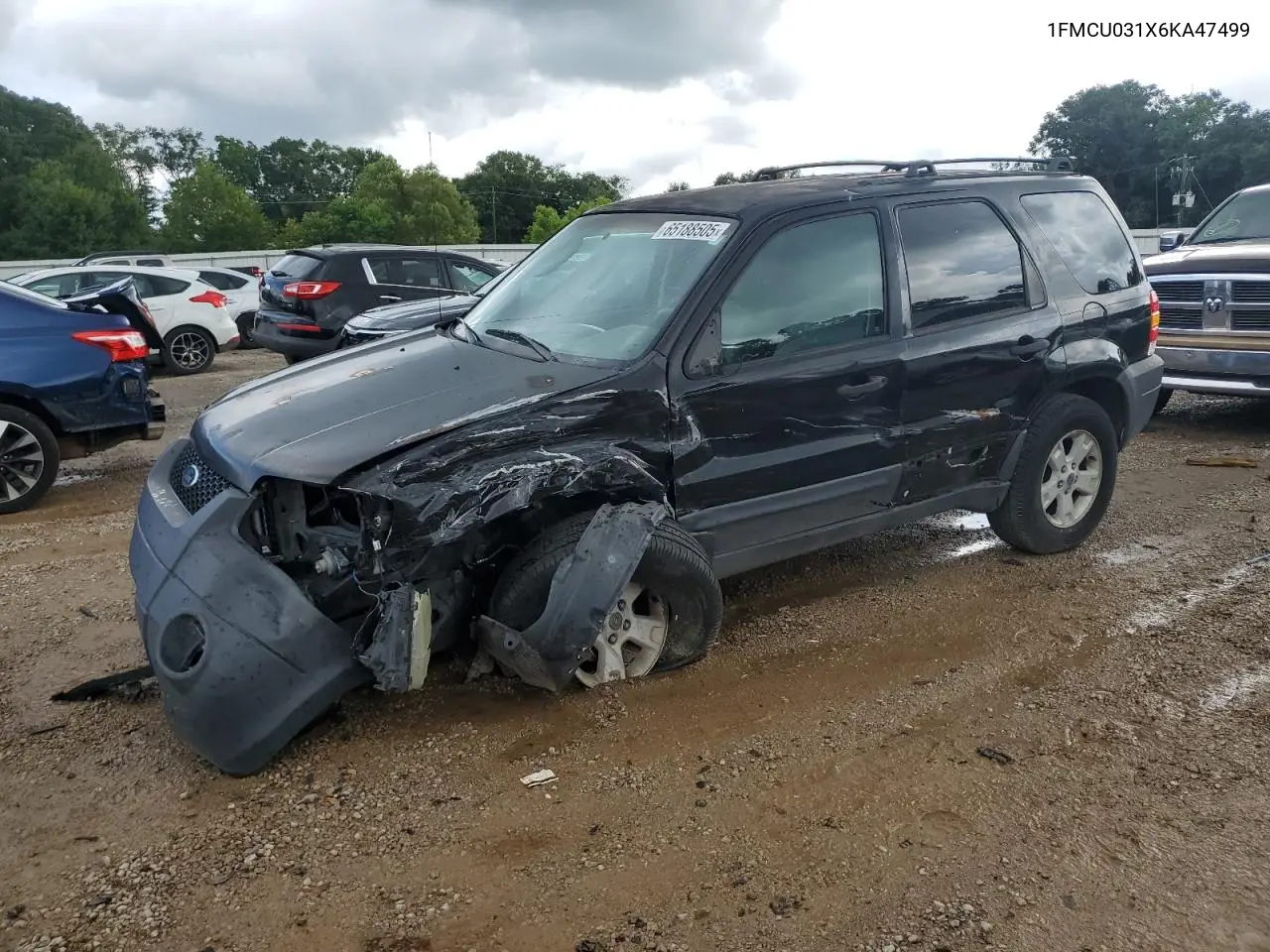2006 Ford Escape Xlt VIN: 1FMCU031X6KA47499 Lot: 65188505