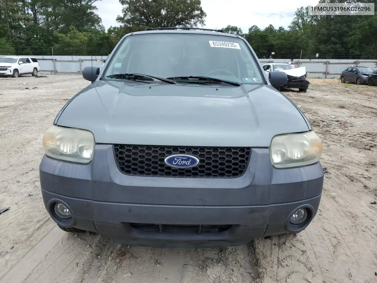 2006 Ford Escape Xlt VIN: 1FMCU93196KC26296 Lot: 65340235