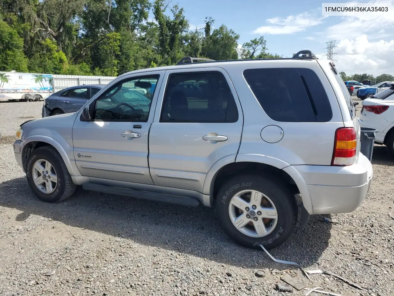 2006 Ford Escape Hev VIN: 1FMCU96H36KA35403 Lot: 65374705