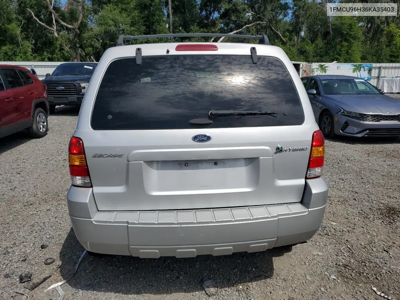 2006 Ford Escape Hev VIN: 1FMCU96H36KA35403 Lot: 65374705