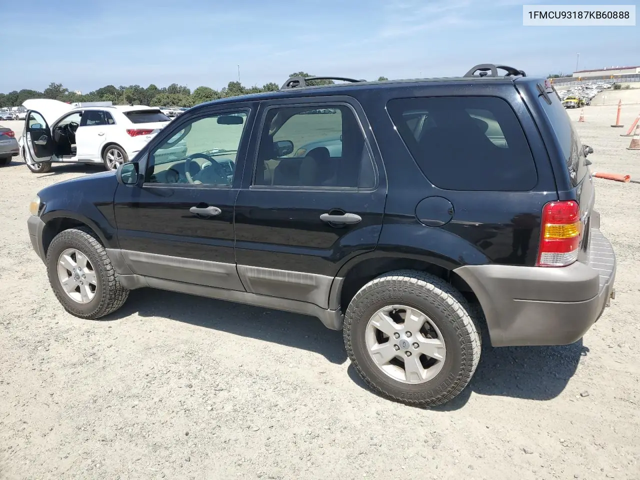 2007 Ford Escape Xlt VIN: 1FMCU93187KB60888 Lot: 62599995