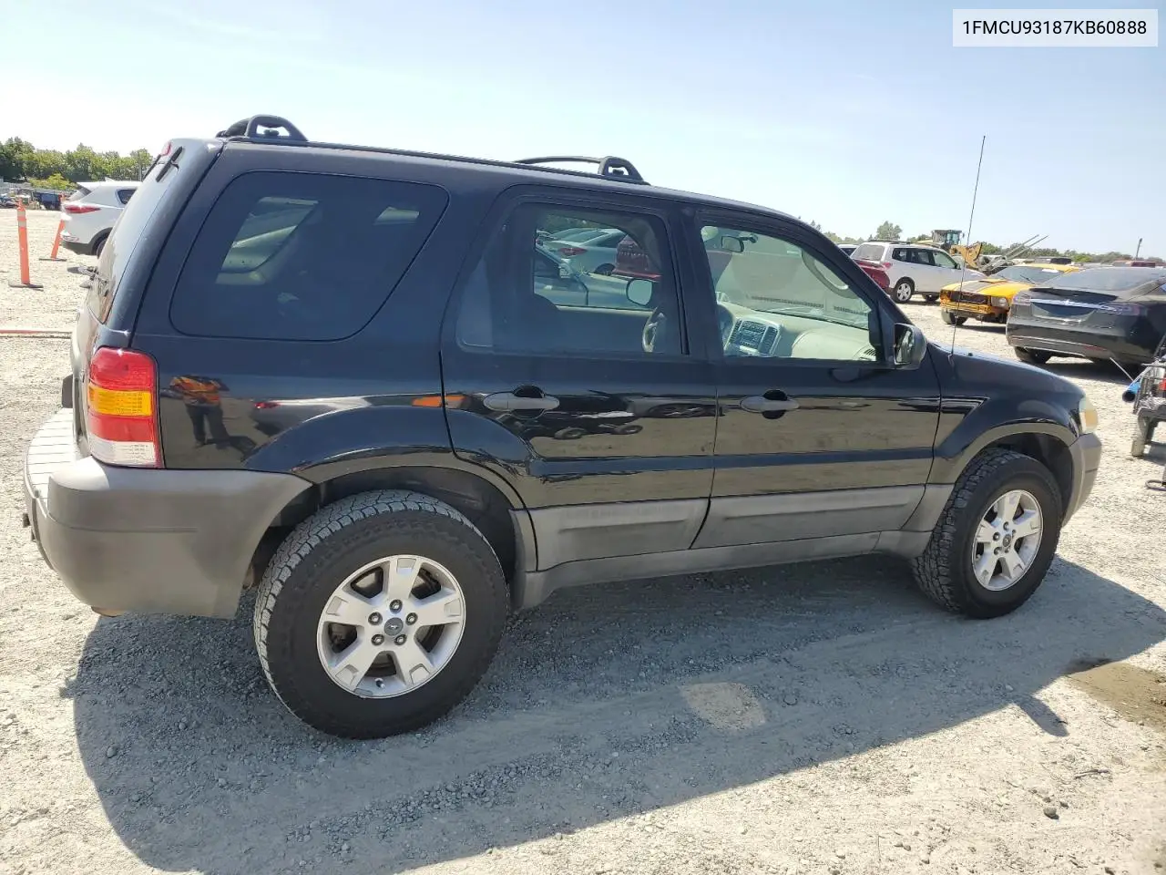 2007 Ford Escape Xlt VIN: 1FMCU93187KB60888 Lot: 62599995
