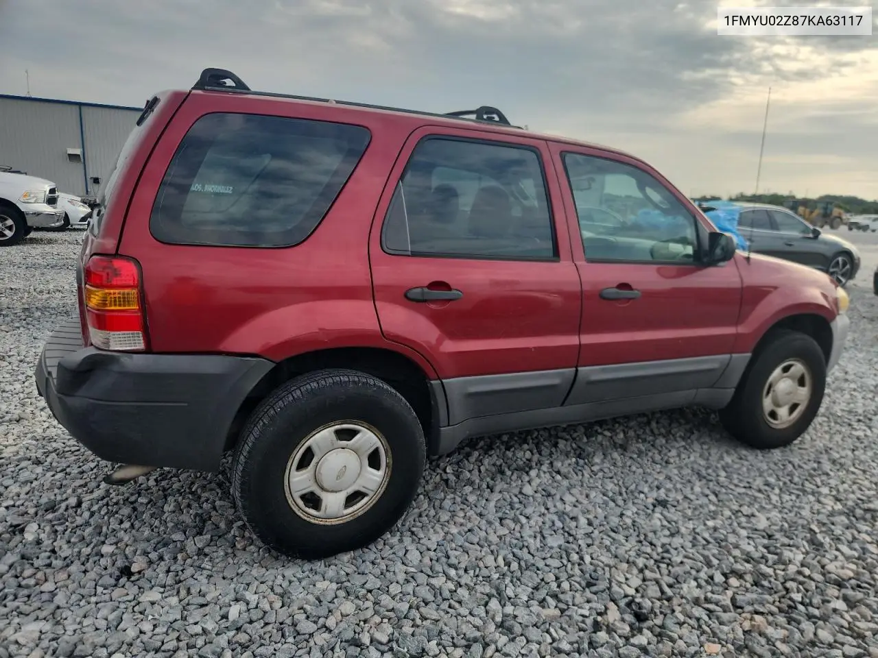 2007 Ford Escape Xls VIN: 1FMYU02Z87KA63117 Lot: 66012405
