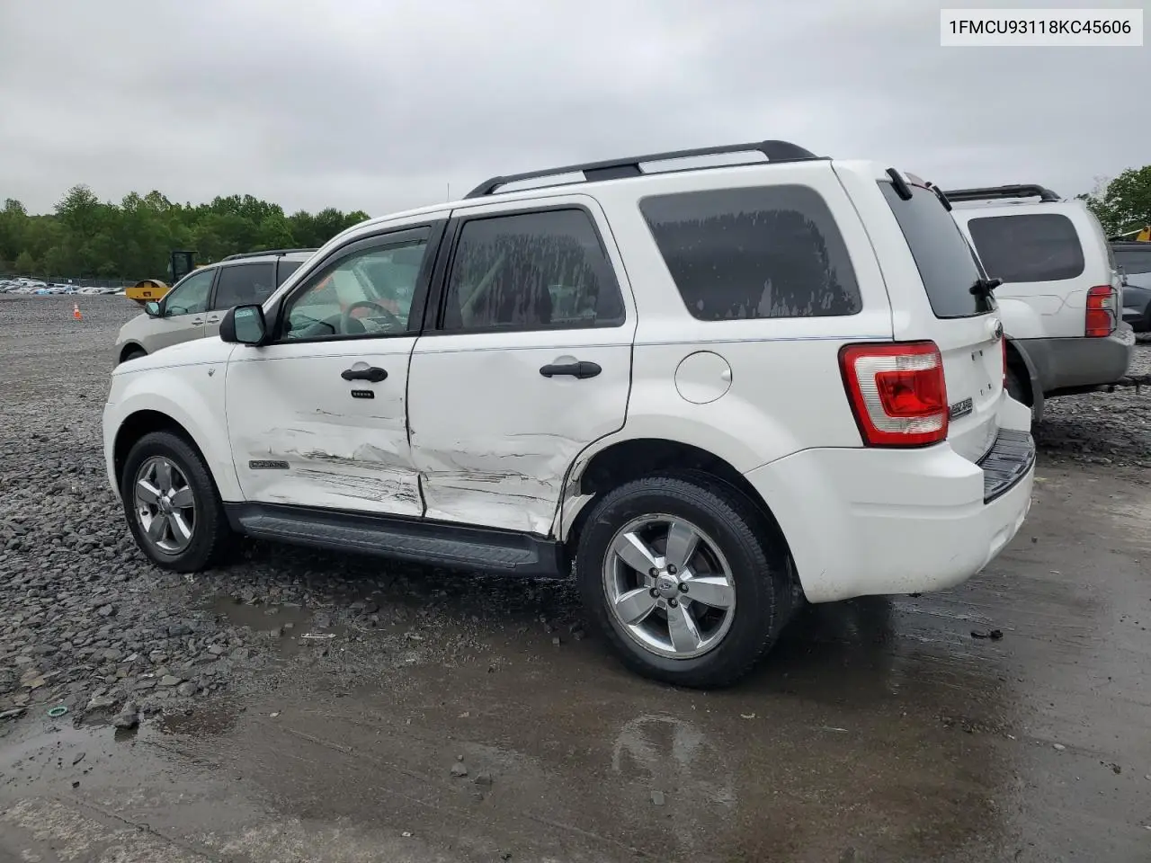 2008 Ford Escape Xlt VIN: 1FMCU93118KC45606 Lot: 58634705
