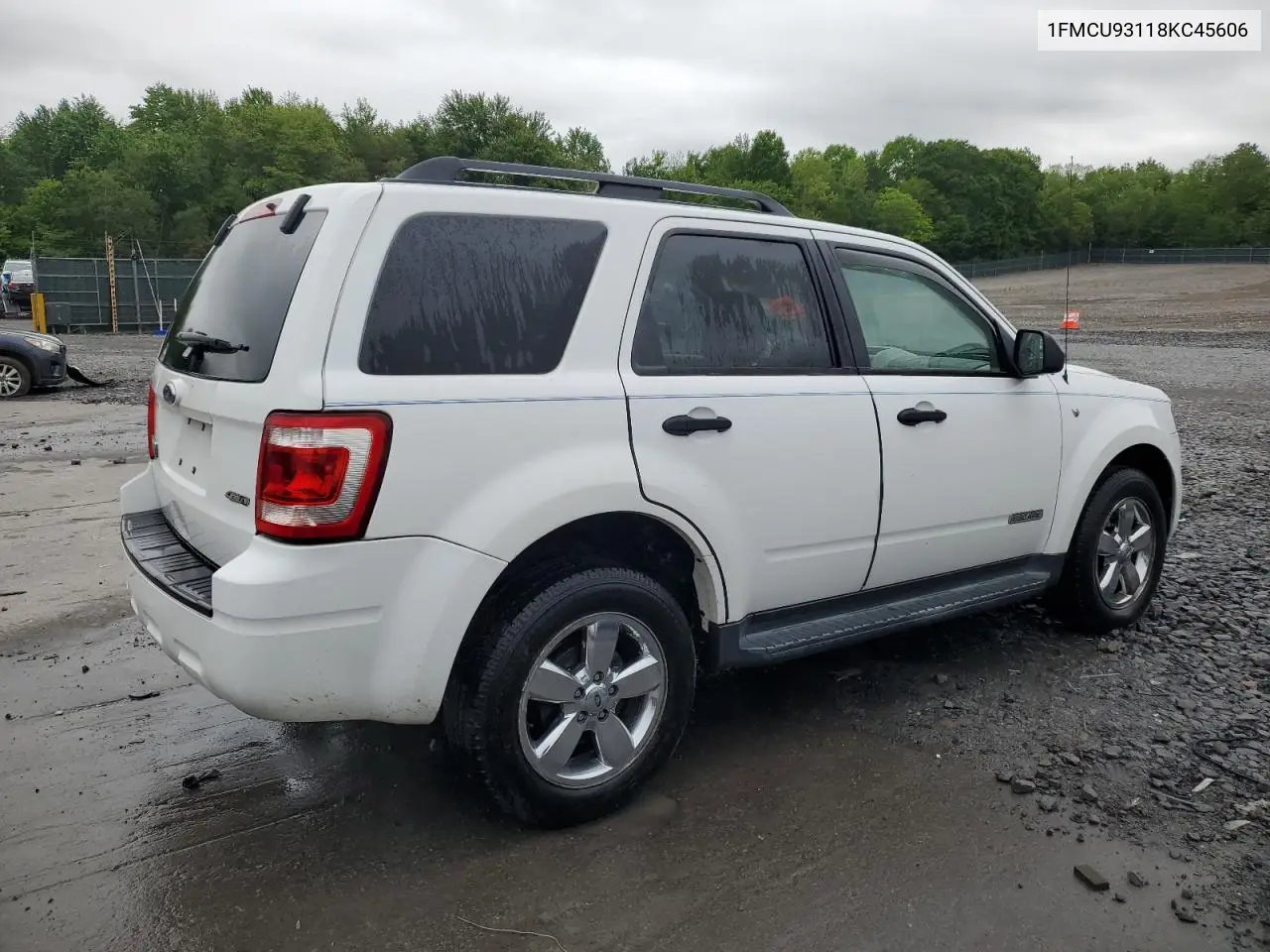 2008 Ford Escape Xlt VIN: 1FMCU93118KC45606 Lot: 58634705