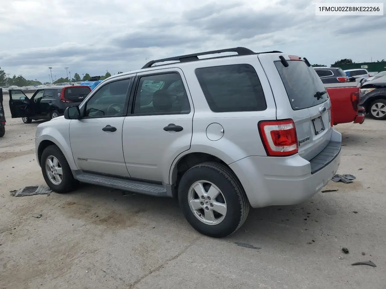 2008 Ford Escape Xls VIN: 1FMCU02Z88KE22266 Lot: 63067385