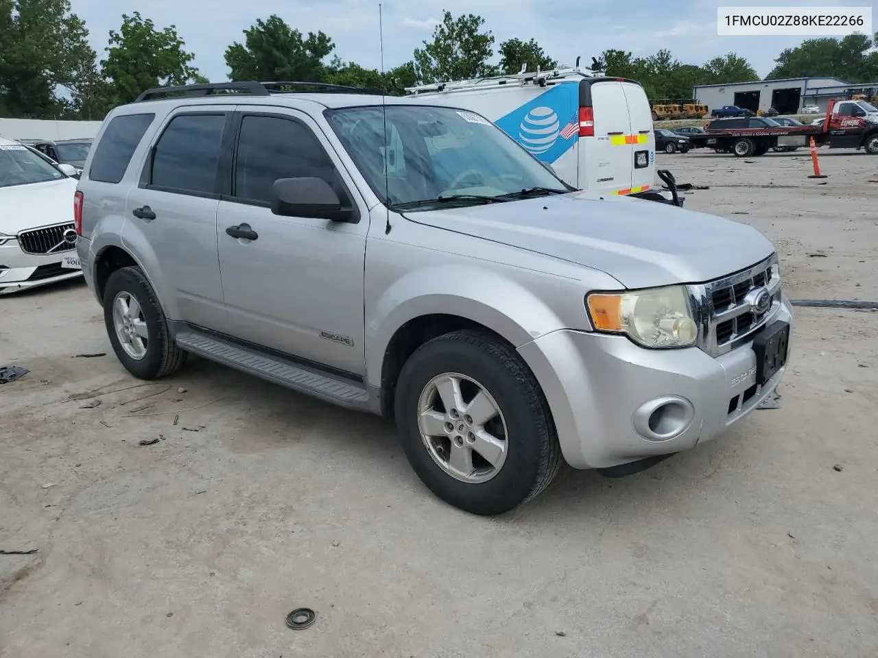 2008 Ford Escape Xls VIN: 1FMCU02Z88KE22266 Lot: 63067385