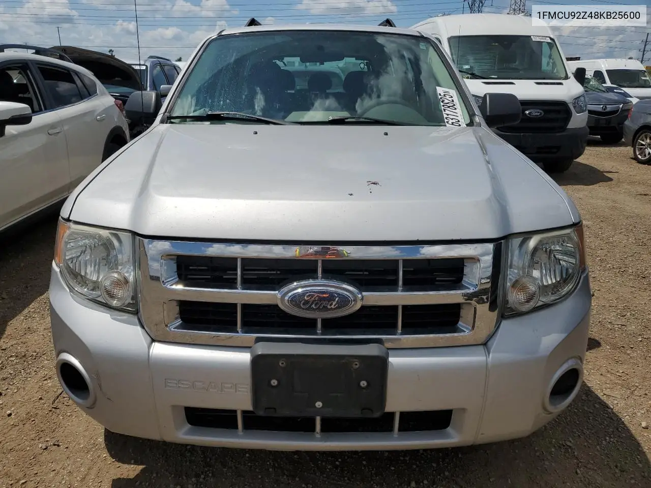 2008 Ford Escape Xls VIN: 1FMCU92Z48KB25600 Lot: 63178825