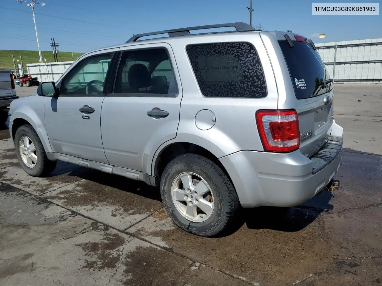 2009 Ford Escape Xlt VIN: 1FMCU93G89KB61983 Lot: 55475075