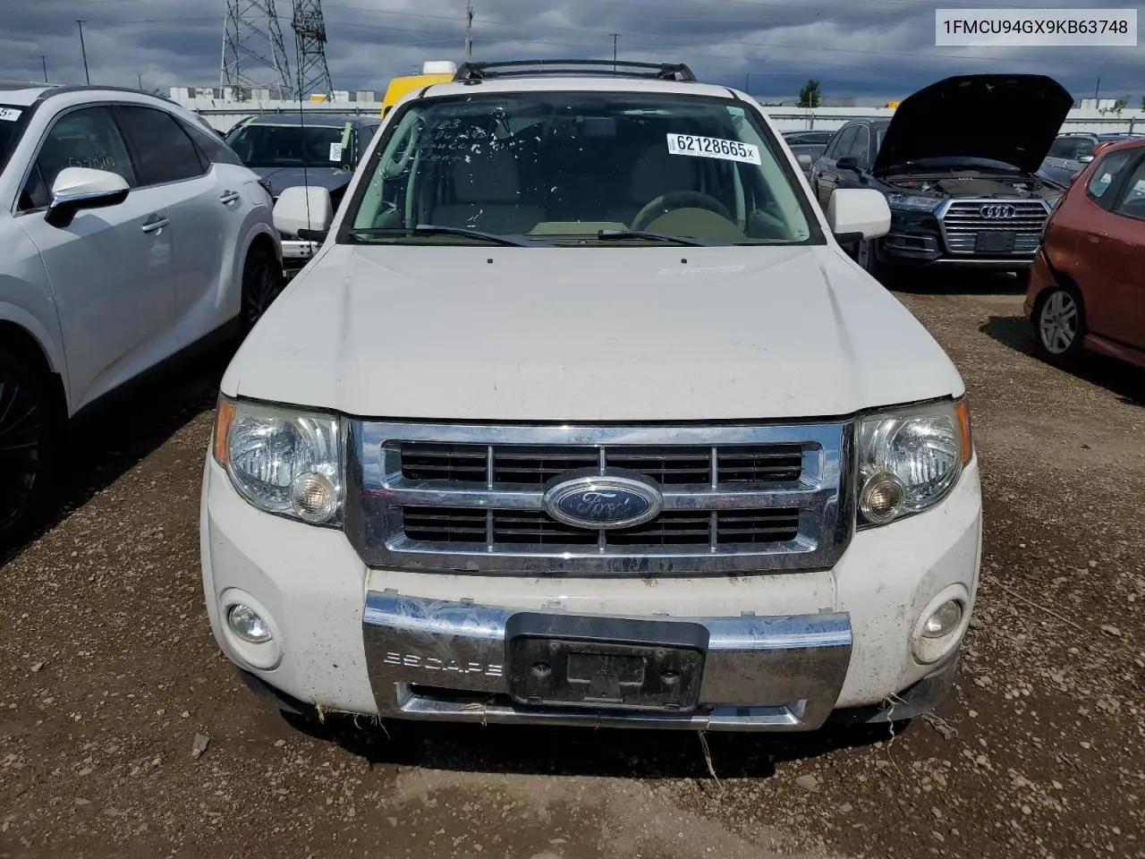 2009 Ford Escape Limited VIN: 1FMCU94GX9KB63748 Lot: 62128665