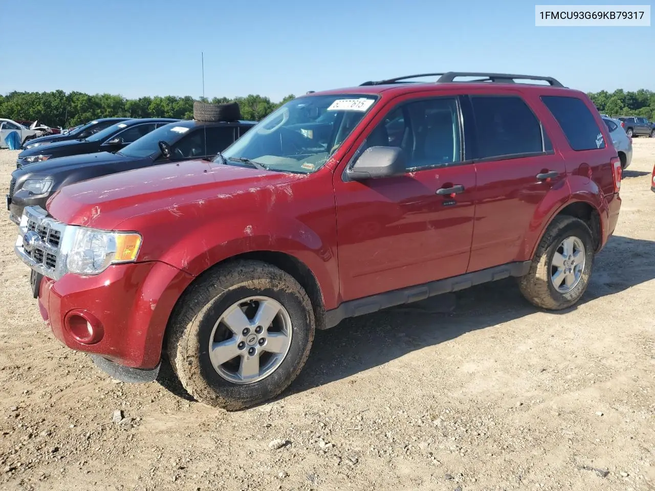 2009 Ford Escape Xlt VIN: 1FMCU93G69KB79317 Lot: 62777615