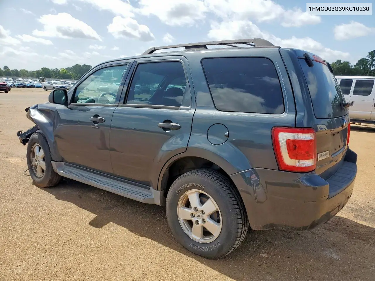 2009 Ford Escape Xlt VIN: 1FMCU03G39KC10230 Lot: 62782495