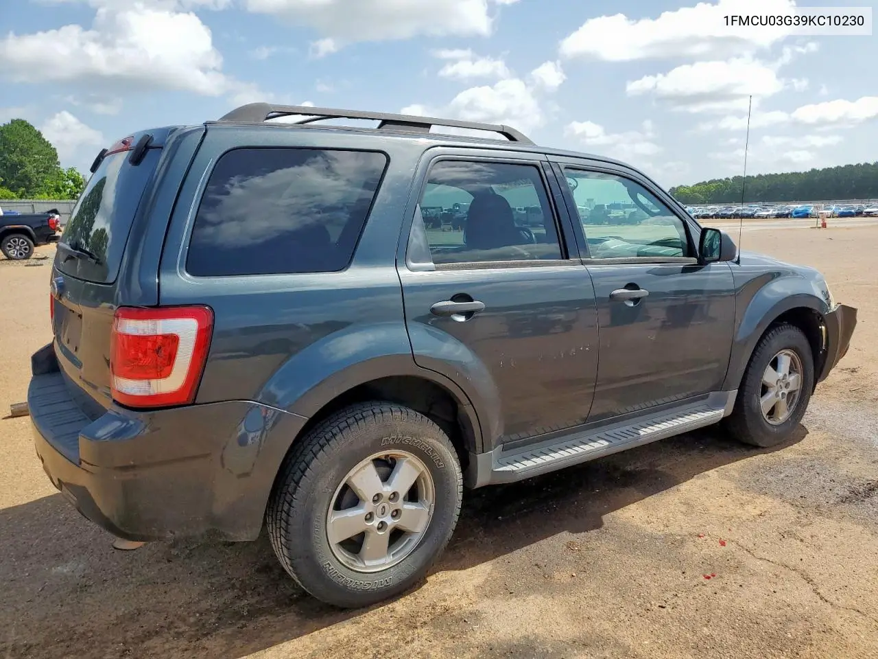 2009 Ford Escape Xlt VIN: 1FMCU03G39KC10230 Lot: 62782495