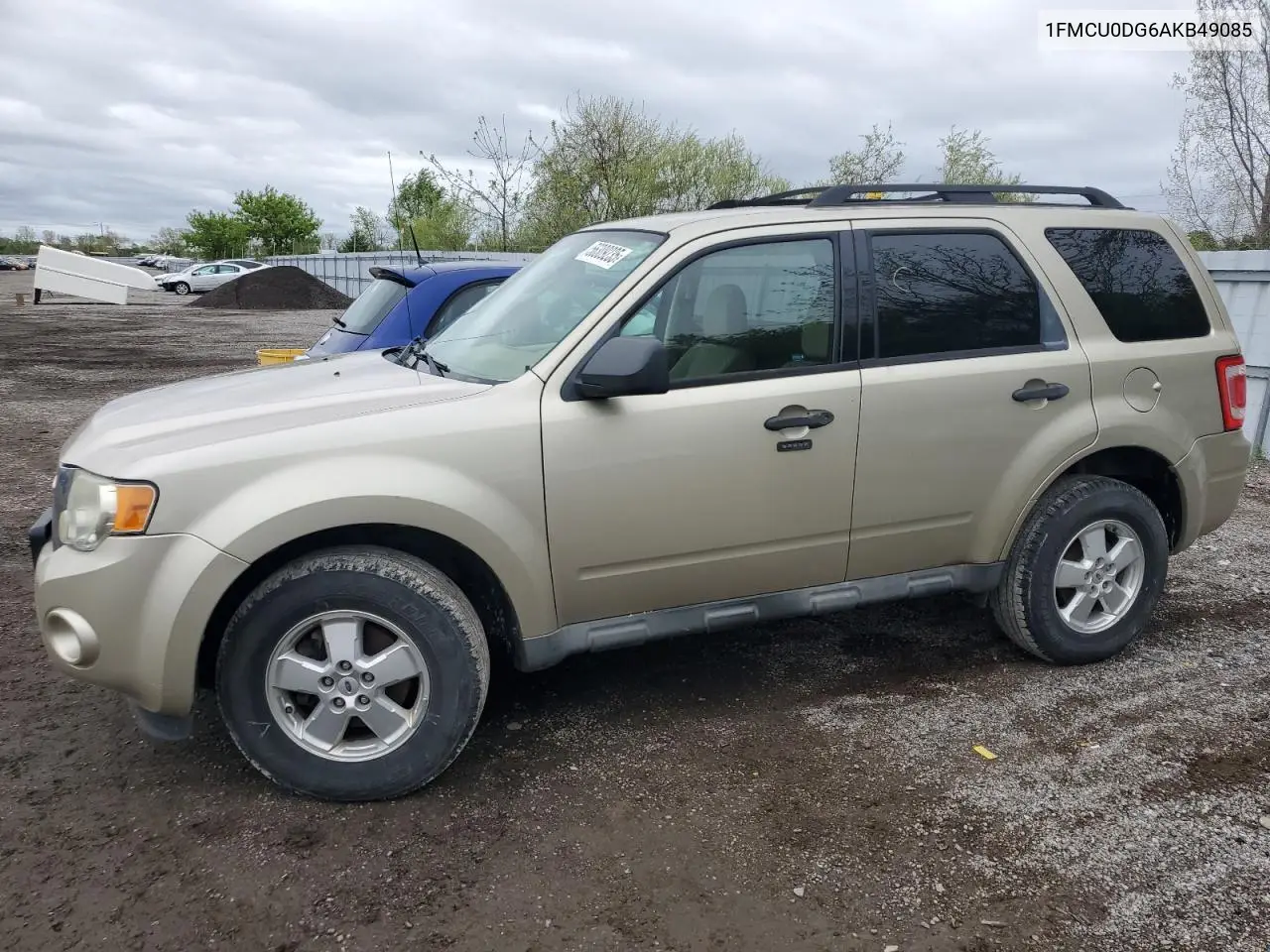 2010 Ford Escape Xlt VIN: 1FMCU0DG6AKB49085 Lot: 56309235