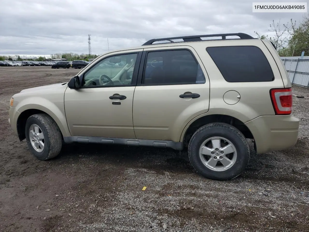 2010 Ford Escape Xlt VIN: 1FMCU0DG6AKB49085 Lot: 56309235