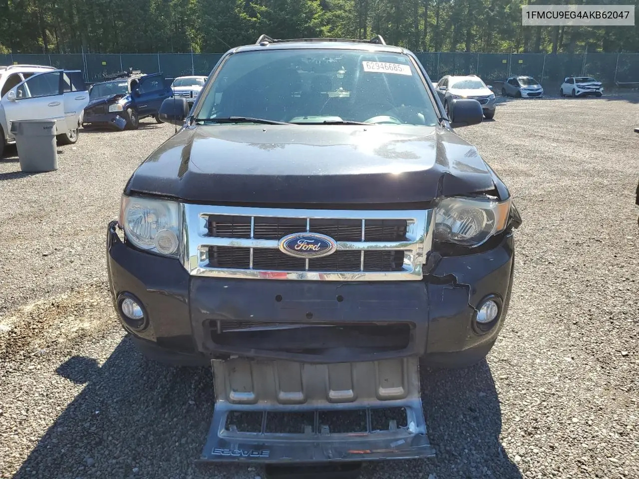 2010 Ford Escape Limited VIN: 1FMCU9EG4AKB62047 Lot: 62946685