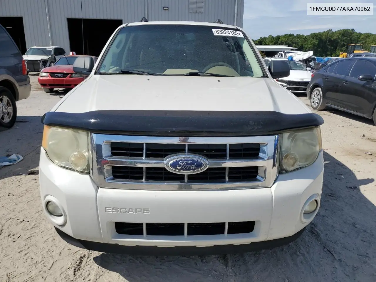 2010 Ford Escape Xlt VIN: 1FMCU0D77AKA70962 Lot: 63024185