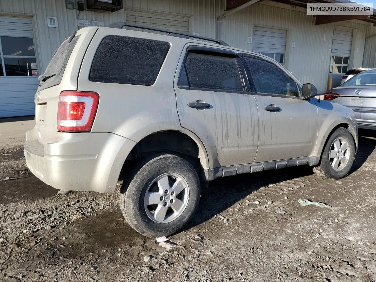 2011 Ford Escape Xlt VIN: 1FMCU9D73BKB91784 Lot: 42897035