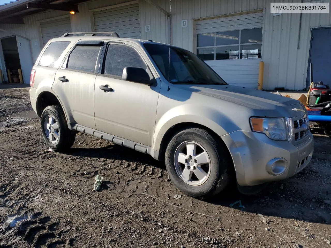 2011 Ford Escape Xlt VIN: 1FMCU9D73BKB91784 Lot: 42897035