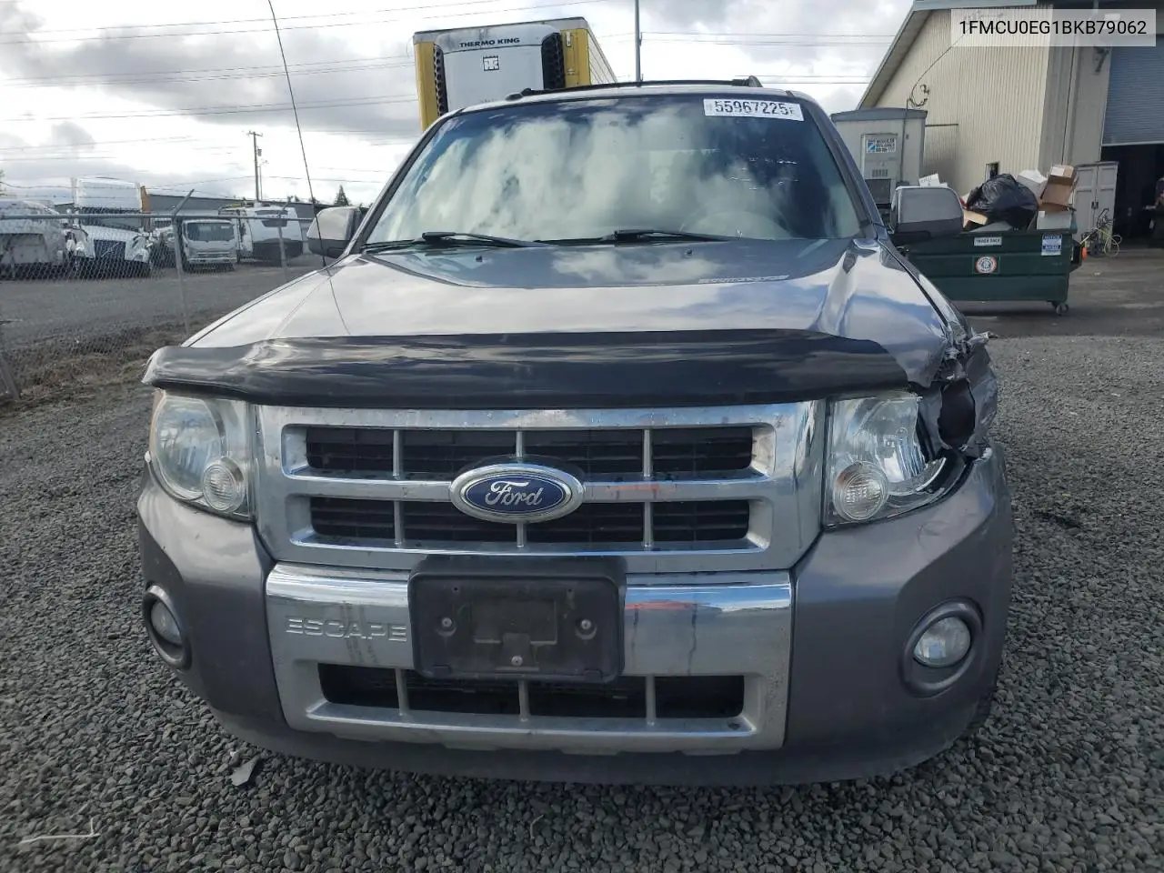 2011 Ford Escape Limited VIN: 1FMCU0EG1BKB79062 Lot: 55967225