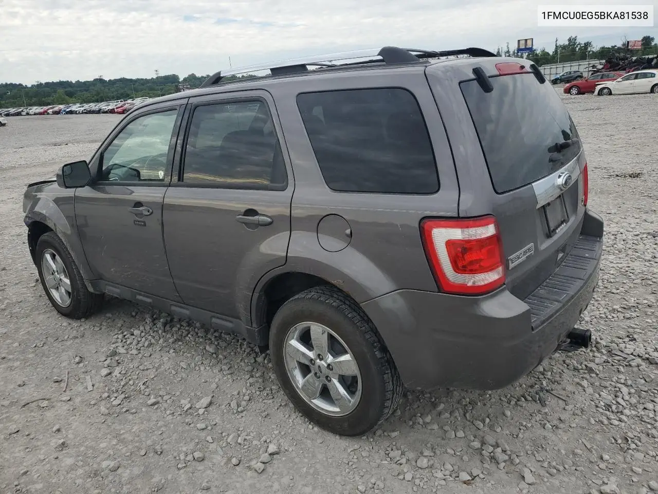 2011 Ford Escape Limited VIN: 1FMCU0EG5BKA81538 Lot: 62834985