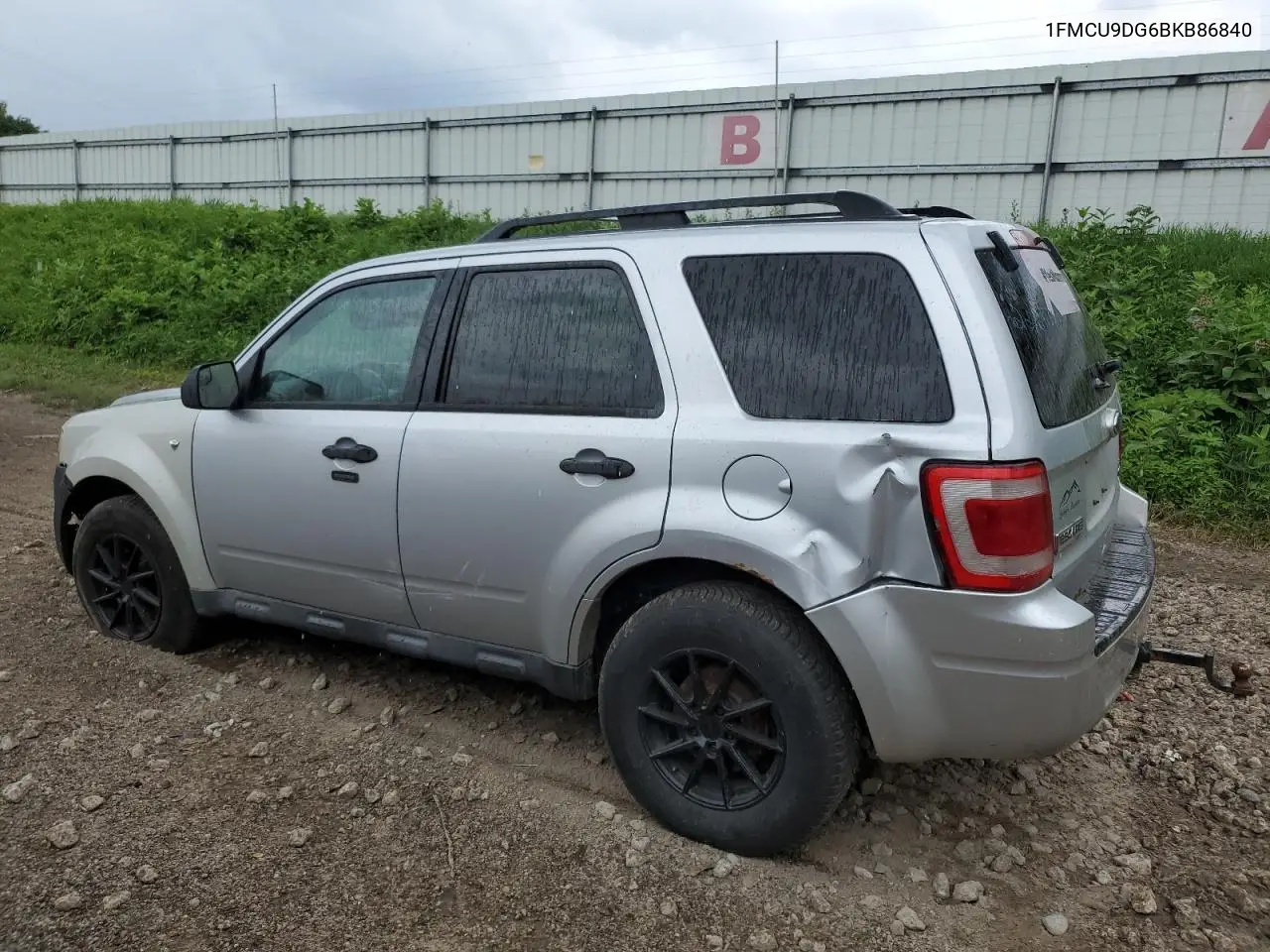 2011 Ford Escape Xlt VIN: 1FMCU9DG6BKB86840 Lot: 62922745