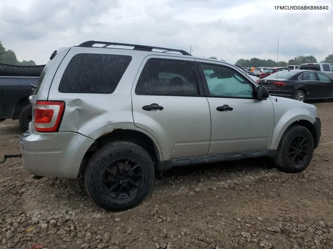 2011 Ford Escape Xlt VIN: 1FMCU9DG6BKB86840 Lot: 62922745