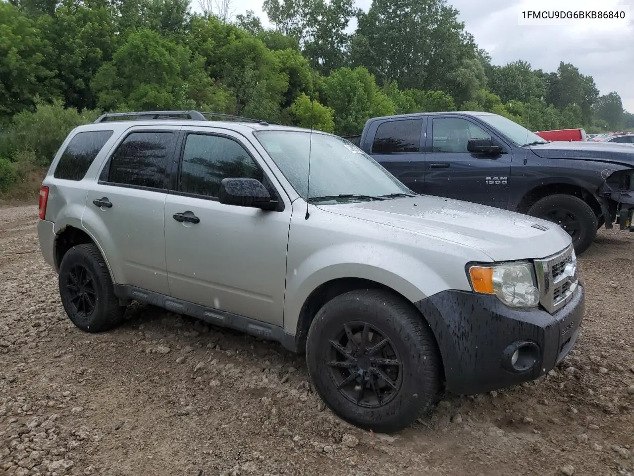 2011 Ford Escape Xlt VIN: 1FMCU9DG6BKB86840 Lot: 62922745