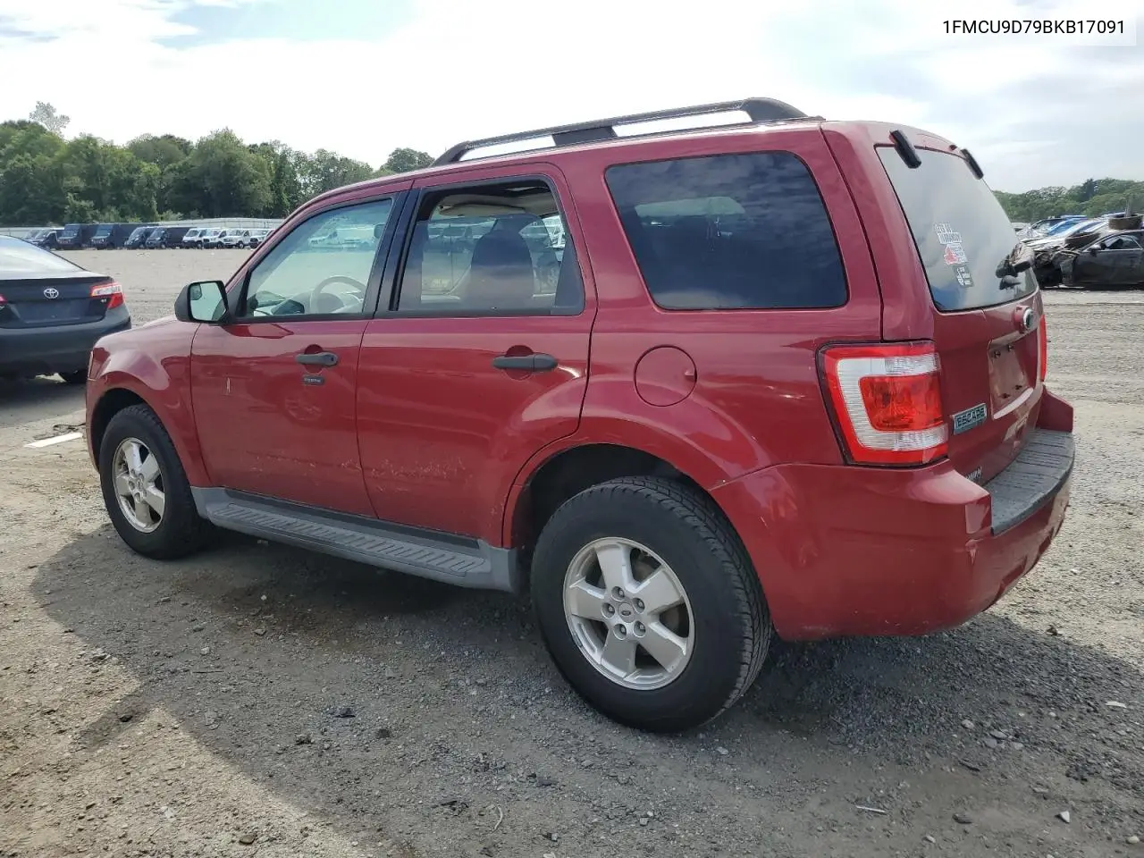 2011 Ford Escape Xlt VIN: 1FMCU9D79BKB17091 Lot: 63195765