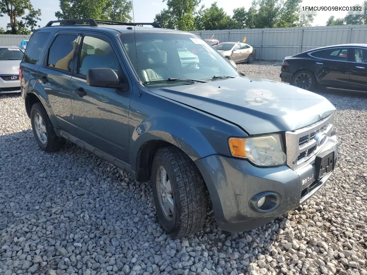 2011 Ford Escape Xlt VIN: 1FMCU9DG9BKC01332 Lot: 64587515