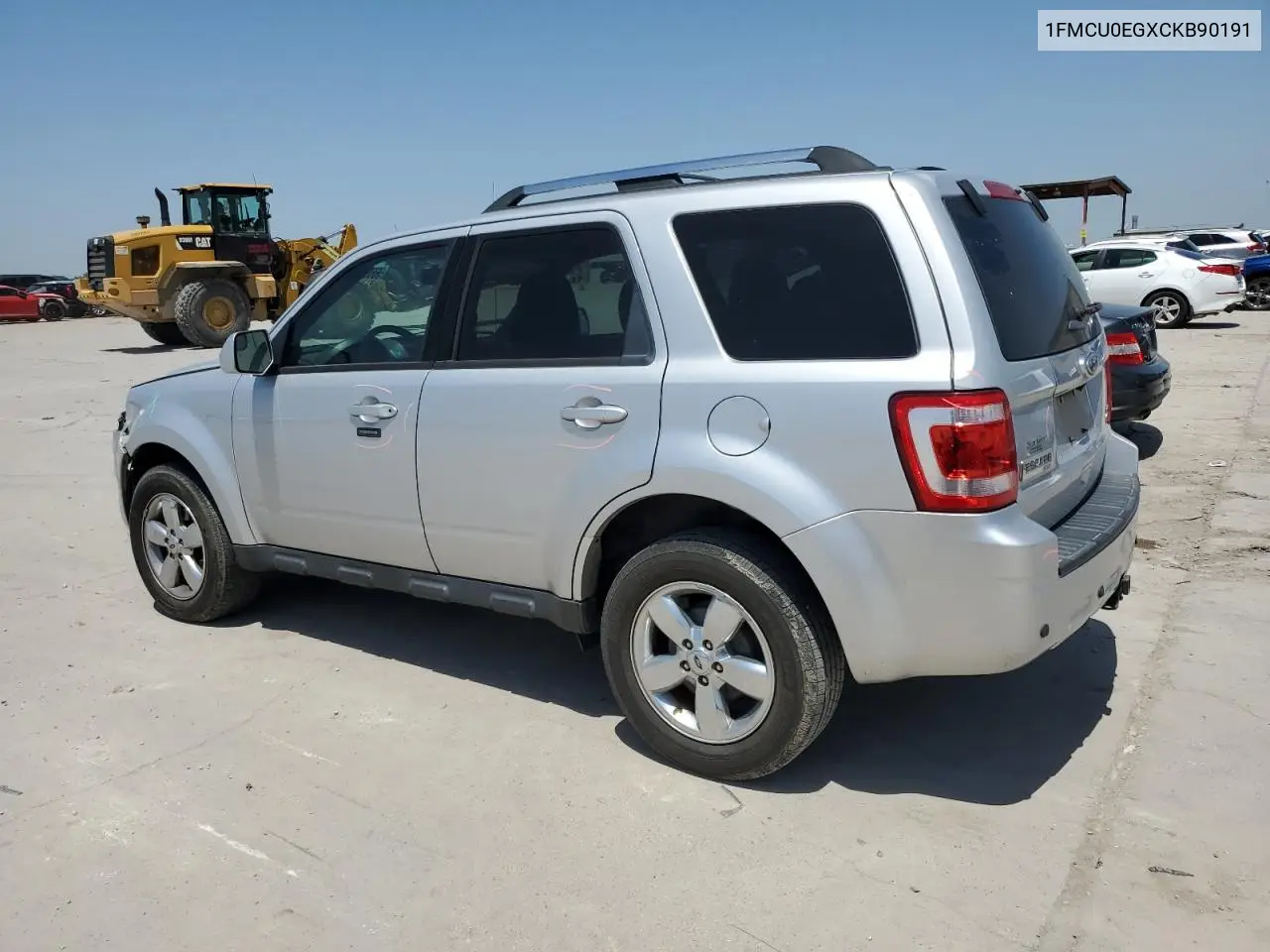 1fmcu0egxckb90191 1FMCU0EGXCKB90191 2012 Ford Escape Limited